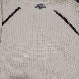 Ruff Hewn cream sweater